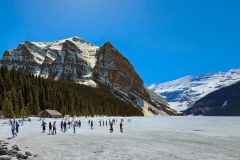 Lake Louise Frozen in Time