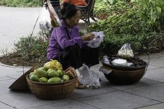 Street Vendors Lunch Break