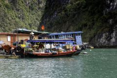 Vegetable Market in the Floating Fishing Village